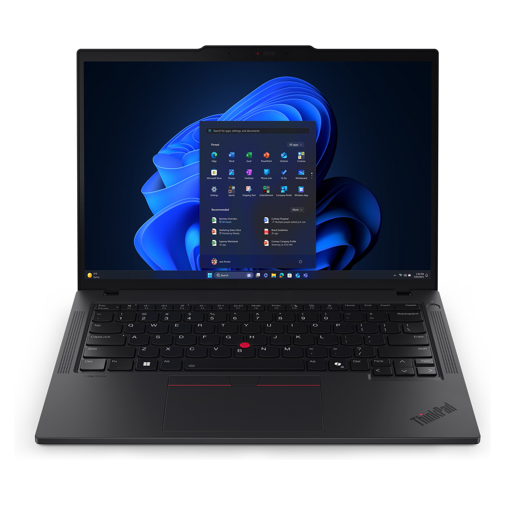 Laptop Lenovo ThinkPad T14 G6 / Ultra 7 258V / 32GB LPDDR5x / 1TB / 14" WUXGA IPS 60Hz / Intel Arc Graphics 140V / DE - Zezë