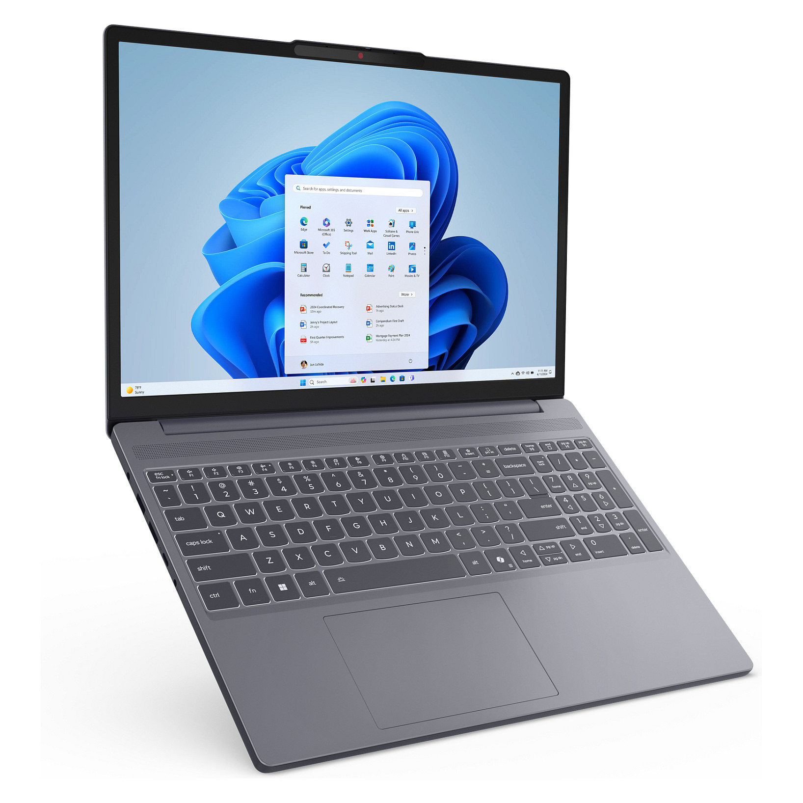 Laptop Lenovo IdeaPad Slim 3 15ARP10 / Ryzen 7 170 / 16GB DDR5 / 1TB / 15.3" WUXGA IPS 60Hz / AMD Radeon 680M / DE - Gri - Figura 3