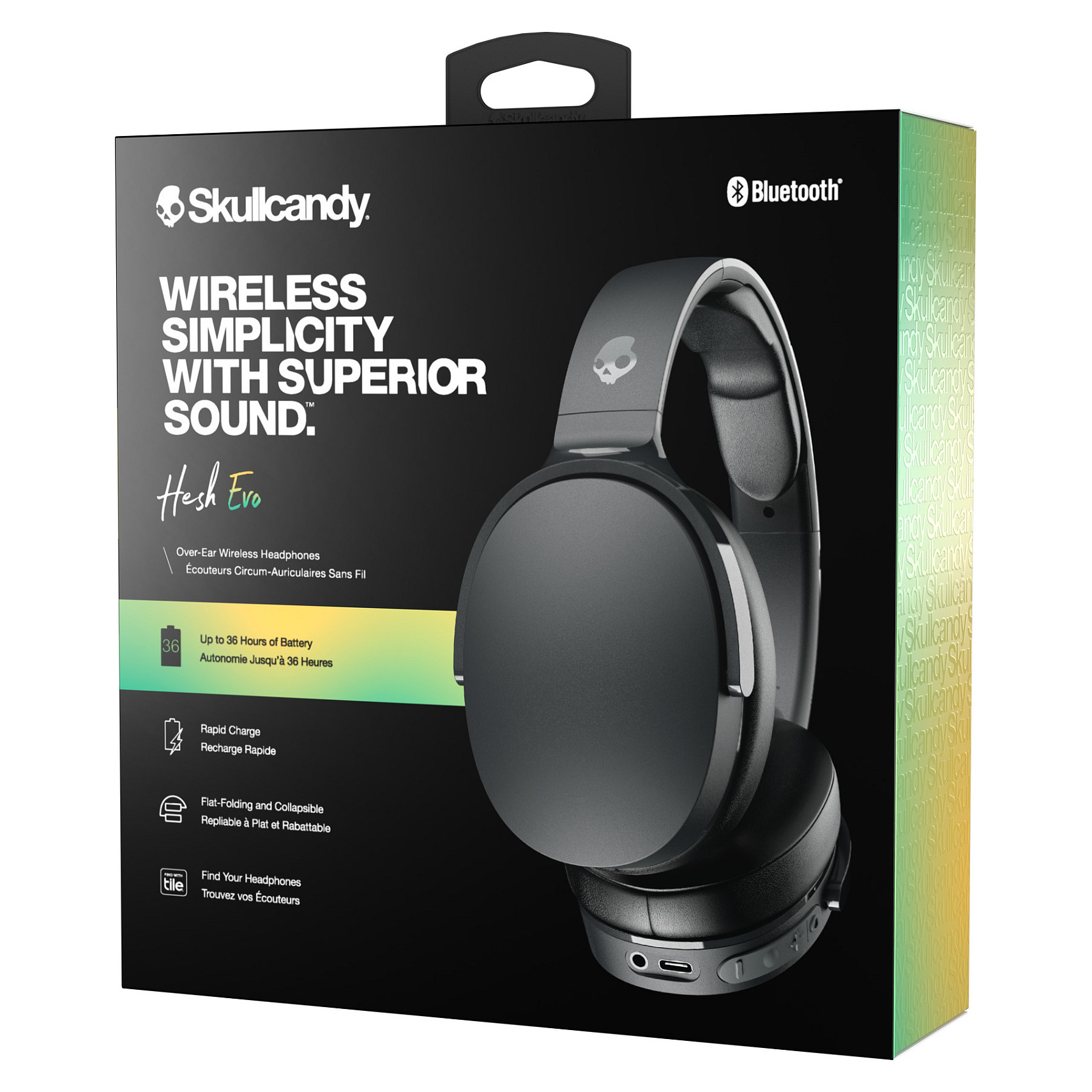 Kufje pa kabllo Skullcandy Hesh Evo - Zezë - Figura 5