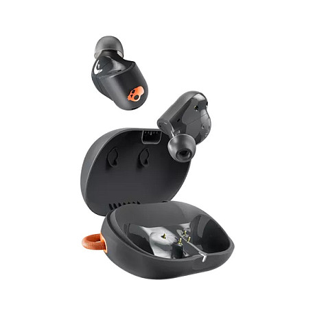 Kufje pa kabllo Skullcandy Sesh Active ANC - Zezë/Portokalli