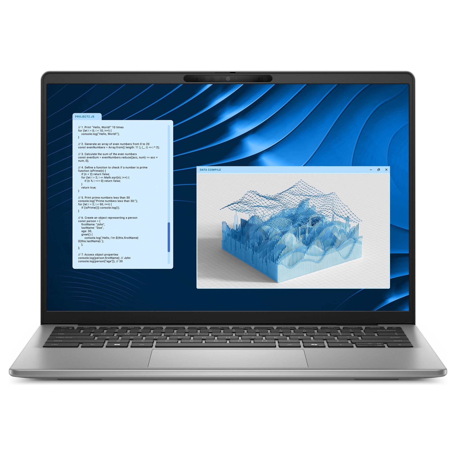 Laptop Dell Latitude 5455 / X1P-42-100 / 16GB LPDDR5x / 512GB / 14" Full HD+ WVA 60Hz / Qualcomm Adreno GPU / DE - Gri - Figura 2