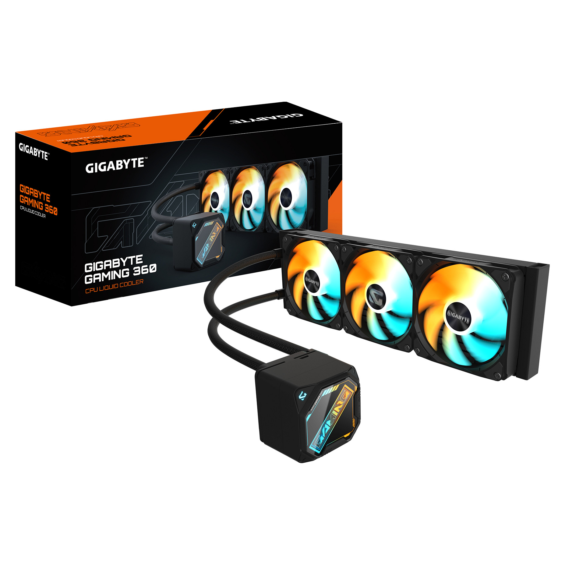 Ftohës për Procesor GIGABYTE GAMING 360 – AiO Liquid Cooling / 360mm Radiator / ARGB