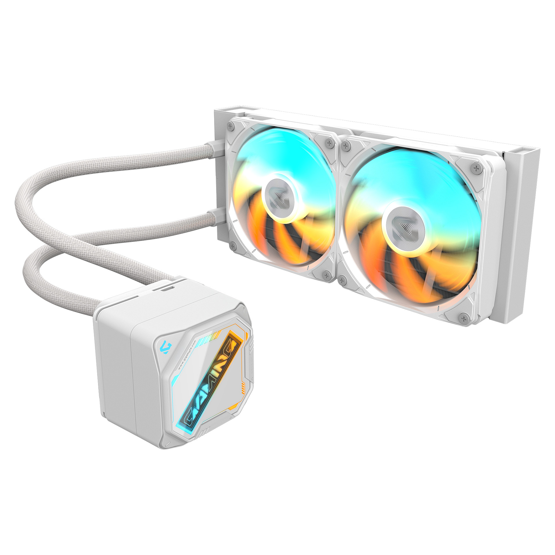 Ftohës për Procesor Gigabyte GAMING 240 ICE – AiO Liquid Cooling / 240mm Radiator / ARGB - Figura 2