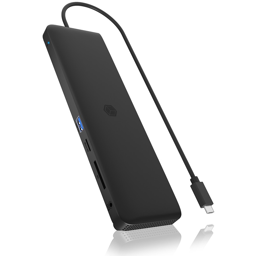 Stacioni i ankorimit ICY BOX IB-DK2116-C USB-C 11-në-1 PD 100W Stacion Ankorimi
