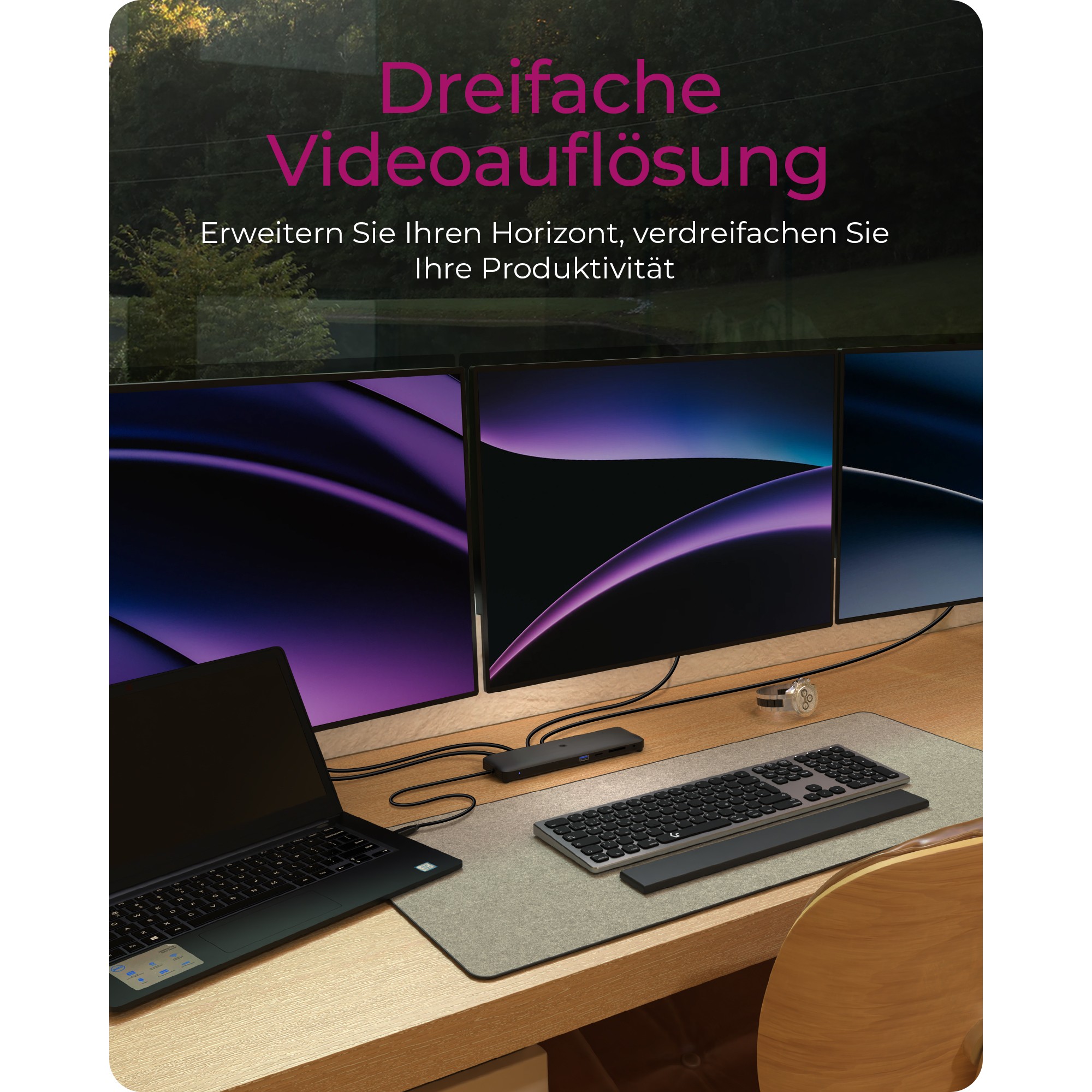 Stacioni i ankorimit ICY BOX IB-DK2116-C USB-C 11-në-1 PD 100W Stacion Ankorimi - Figura 3