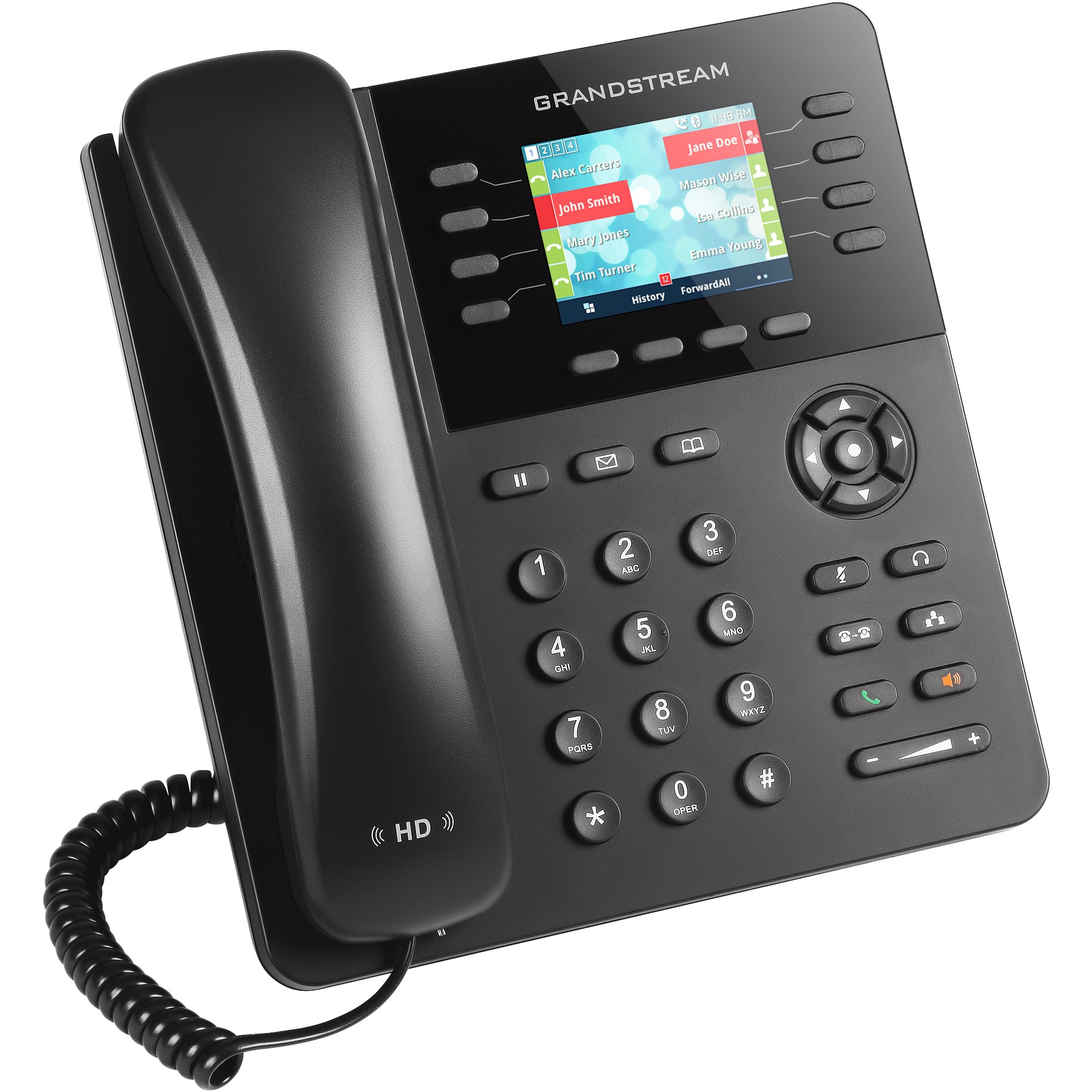 VoIP Grandstream GXP2135 / 8 linja / 2000 kontakte / i zi - Figura 3