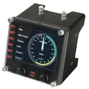 Kontroller Logitech Pro Flight Instrument Panel PC me kabllo / e zezë - Figura 3