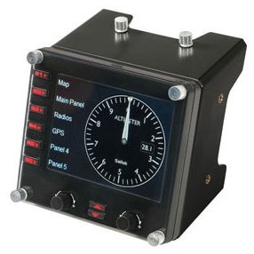 Kontroller Logitech Pro Flight Instrument Panel PC me kabllo / e zezë - Figura 4