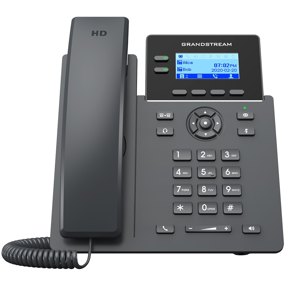 VoIP Grandstream SIP GRP-2602G Telefon IP i Nivelit të Operatorit (me POE. Gigabit)