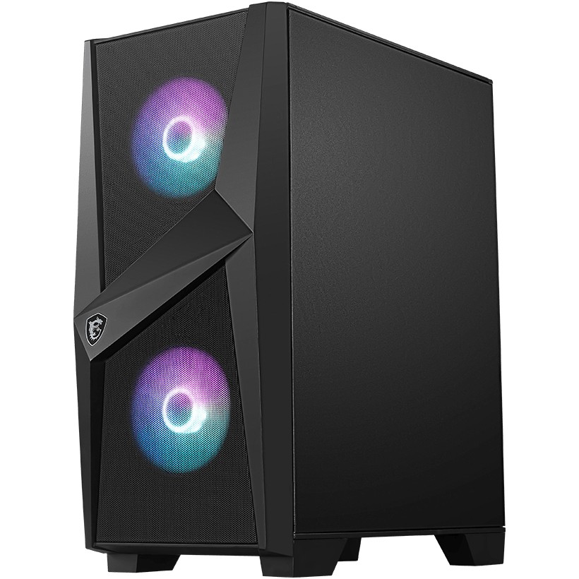 Kasë MIDI MSI MAG FORGE 100R Window RGB – Zezë - Figura 3