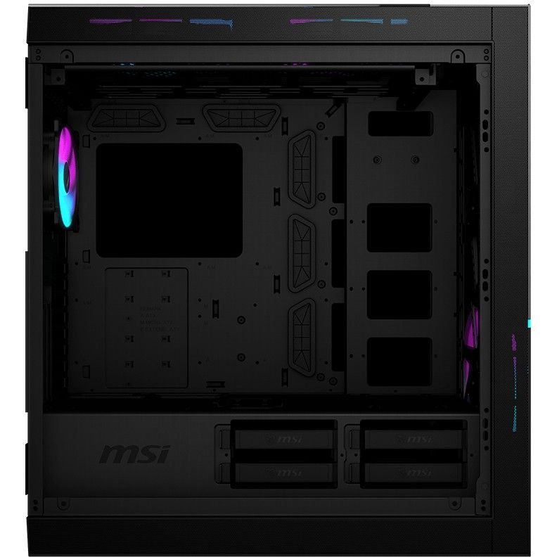 Kasë MSI MPG Sekira 500X Big Tower Window RGB - Zezë - Figura 5