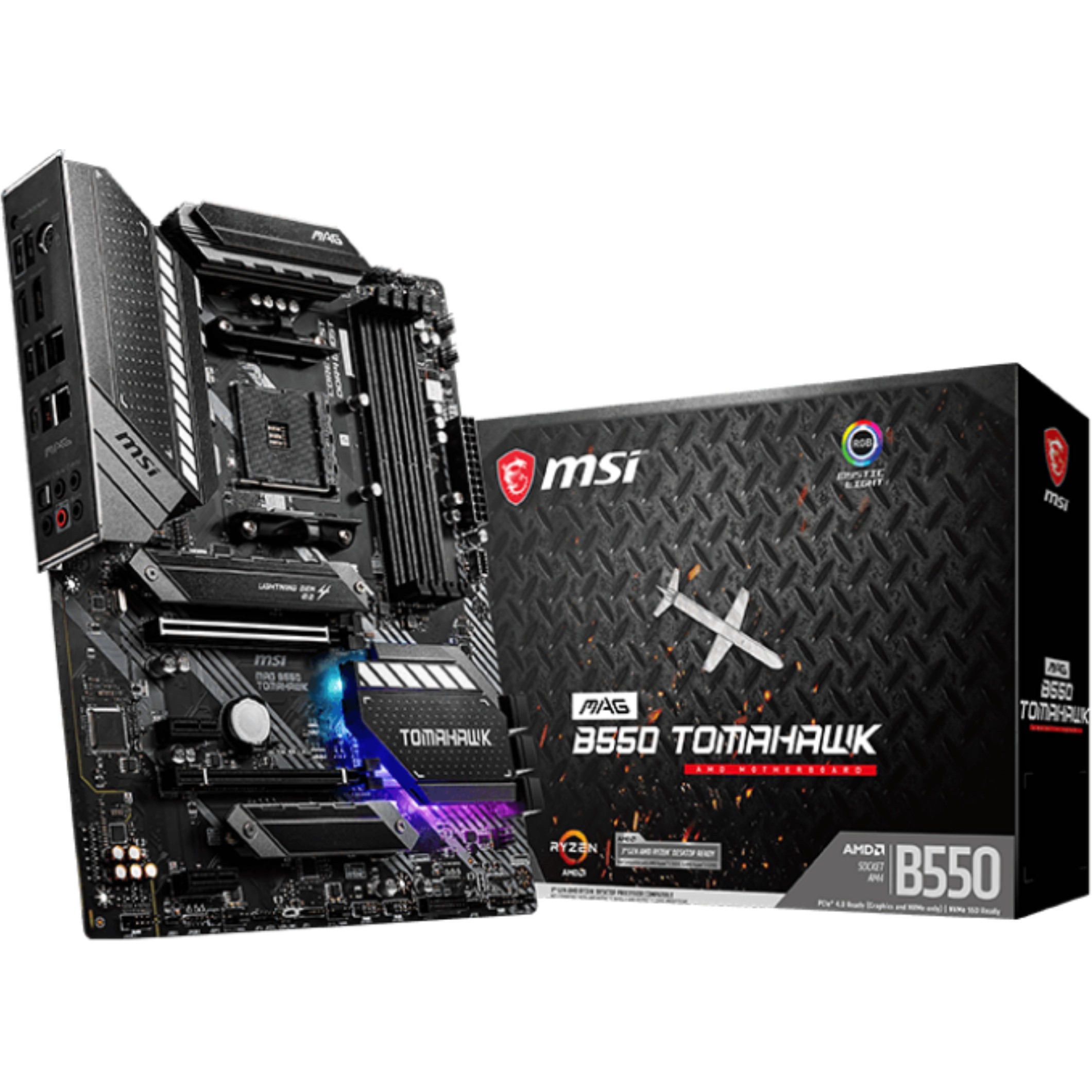 Pllakë Amë AMD MSI B550 TOMAHAWK ATX / AM4 / HDMI+DP