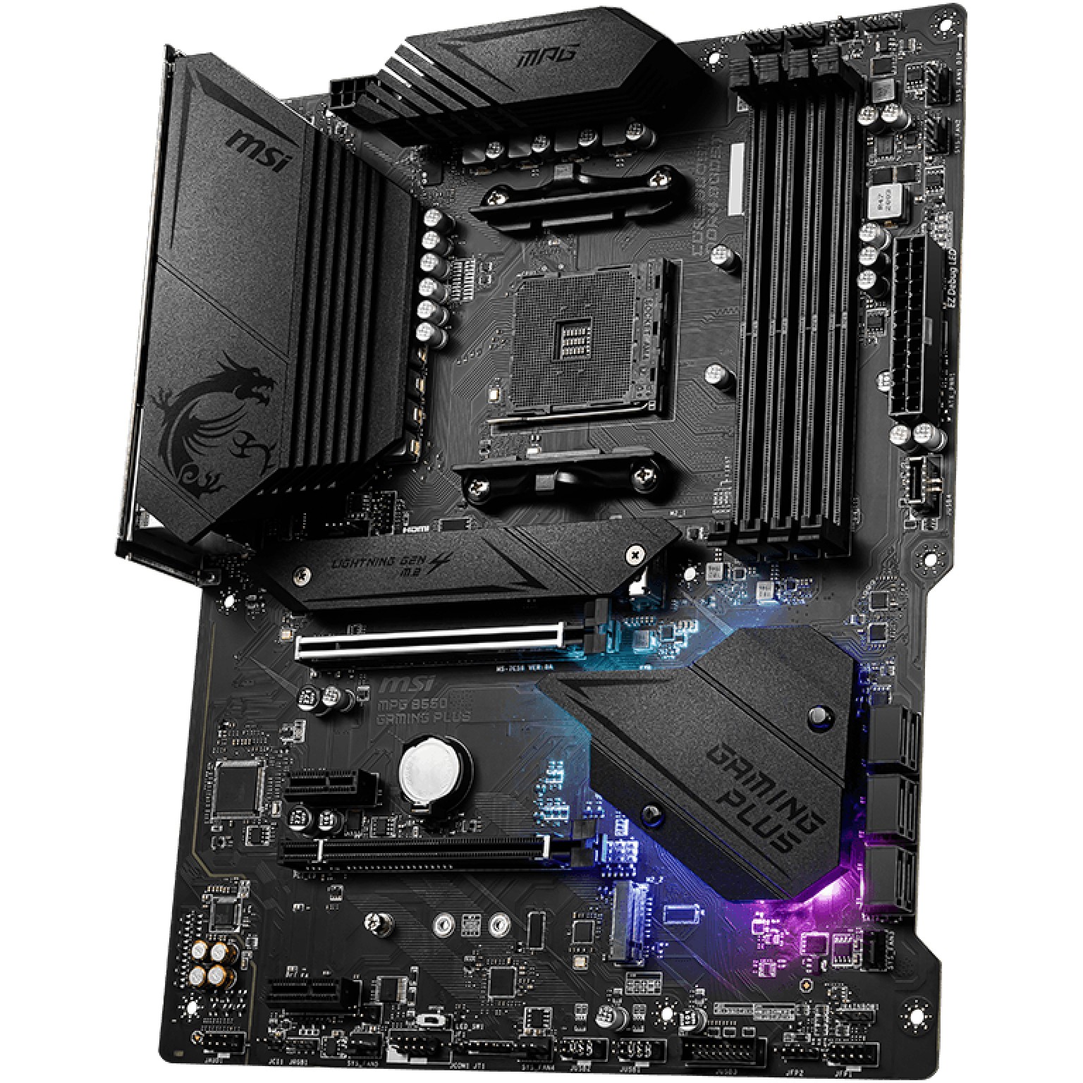 Pllakë Amë AMD AM4 MSI B550 GAMING PLUS / ATX / DDR4 / HDMI - Figura 3