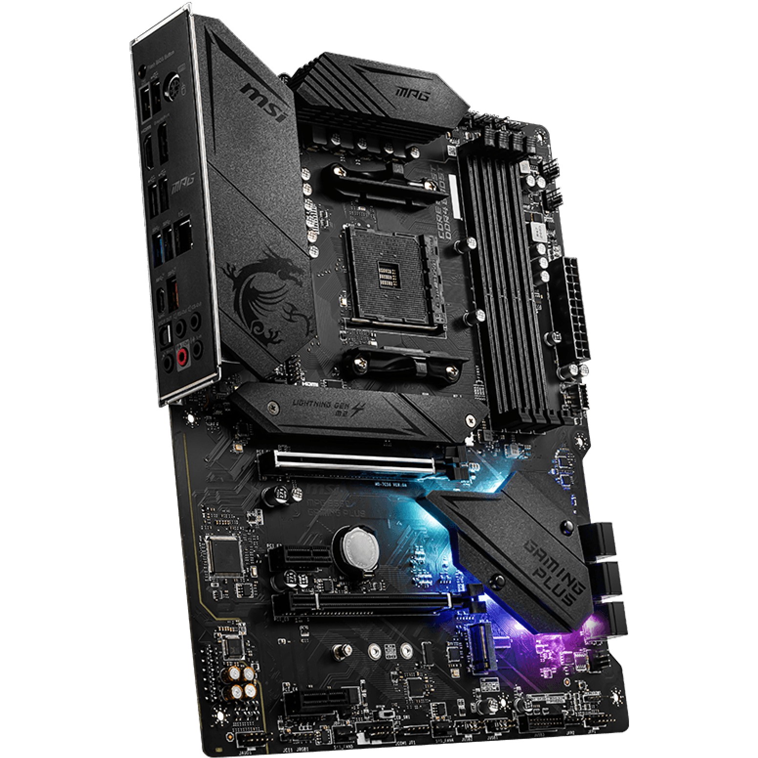 Pllakë Amë AMD AM4 MSI B550 GAMING PLUS / ATX / DDR4 / HDMI - Figura 4