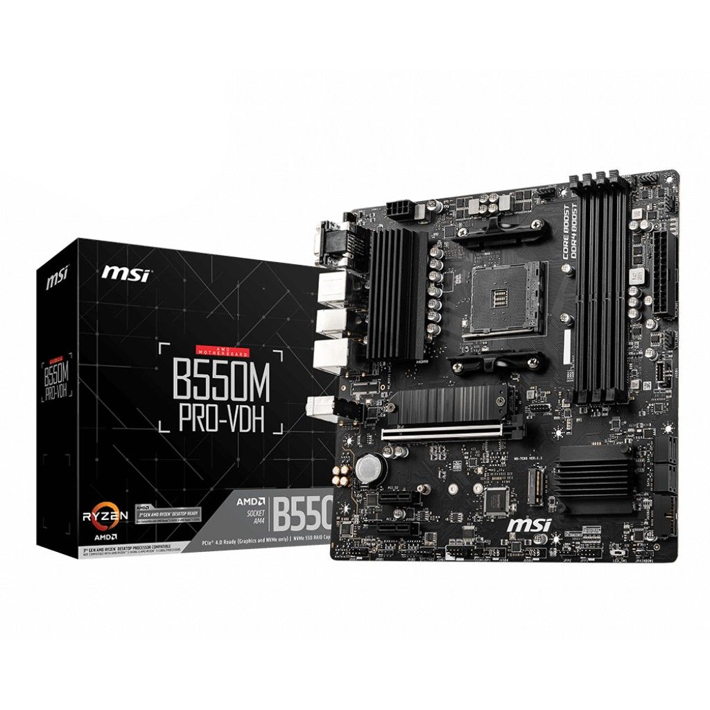 Pllakë Amë MSI B550M Pro-VDH