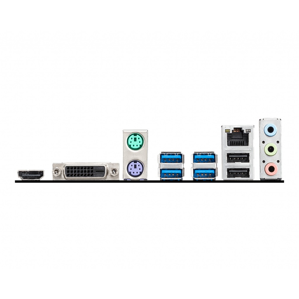 Pllakë Amë AM4 MSI A520M-A PRO mATX (M.2 Port. PCIe 3.0 x 4. NVMe PCI:1 PCIe:1 RAM:4) - Figura 4