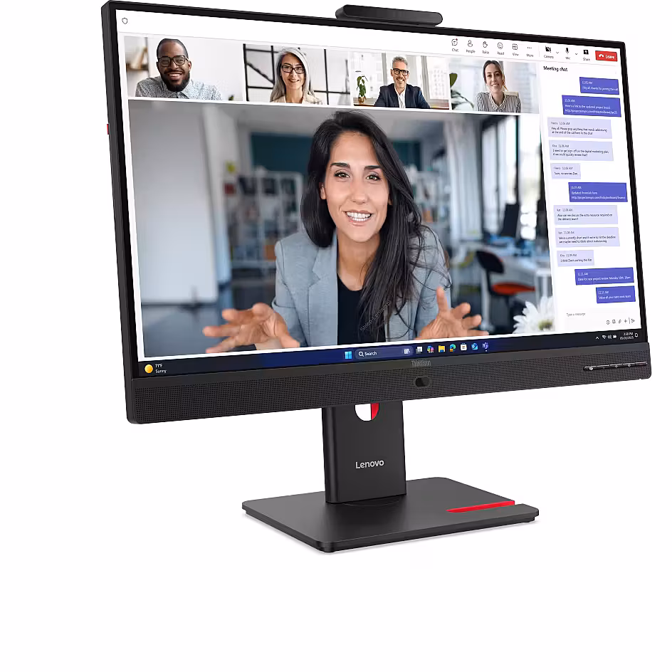 Monitor Lenovo ThinkVision T27QD-4v / 27"/ Quad HD IPS / 120Hz / 4ms / HDMI+DP+USB-C - Zezë - Figura 2