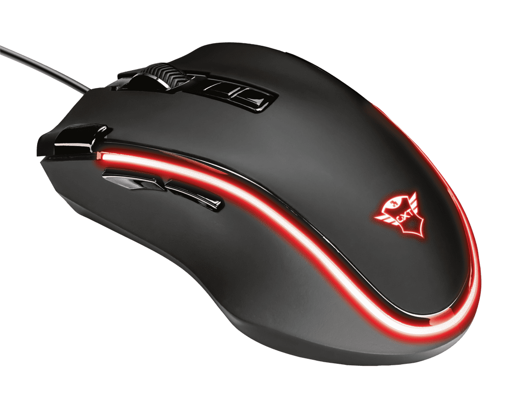 Maus Gaming Trust GXT188 Laban / 100-15.000 DPI / 125-1000Hz / 300 IPS / USB 2.0 / 1.8m / RGB / I zi - Figura 8