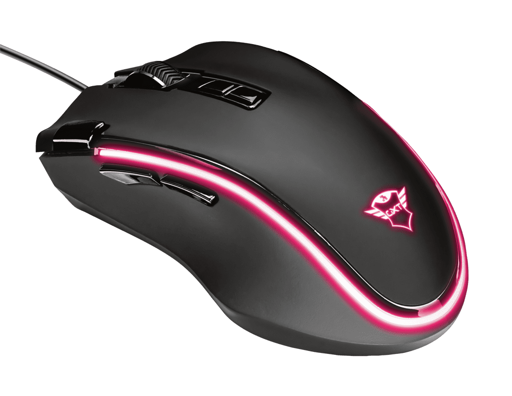 Maus Gaming Trust GXT188 Laban / 100-15.000 DPI / 125-1000Hz / 300 IPS / USB 2.0 / 1.8m / RGB / I zi - Figura 5