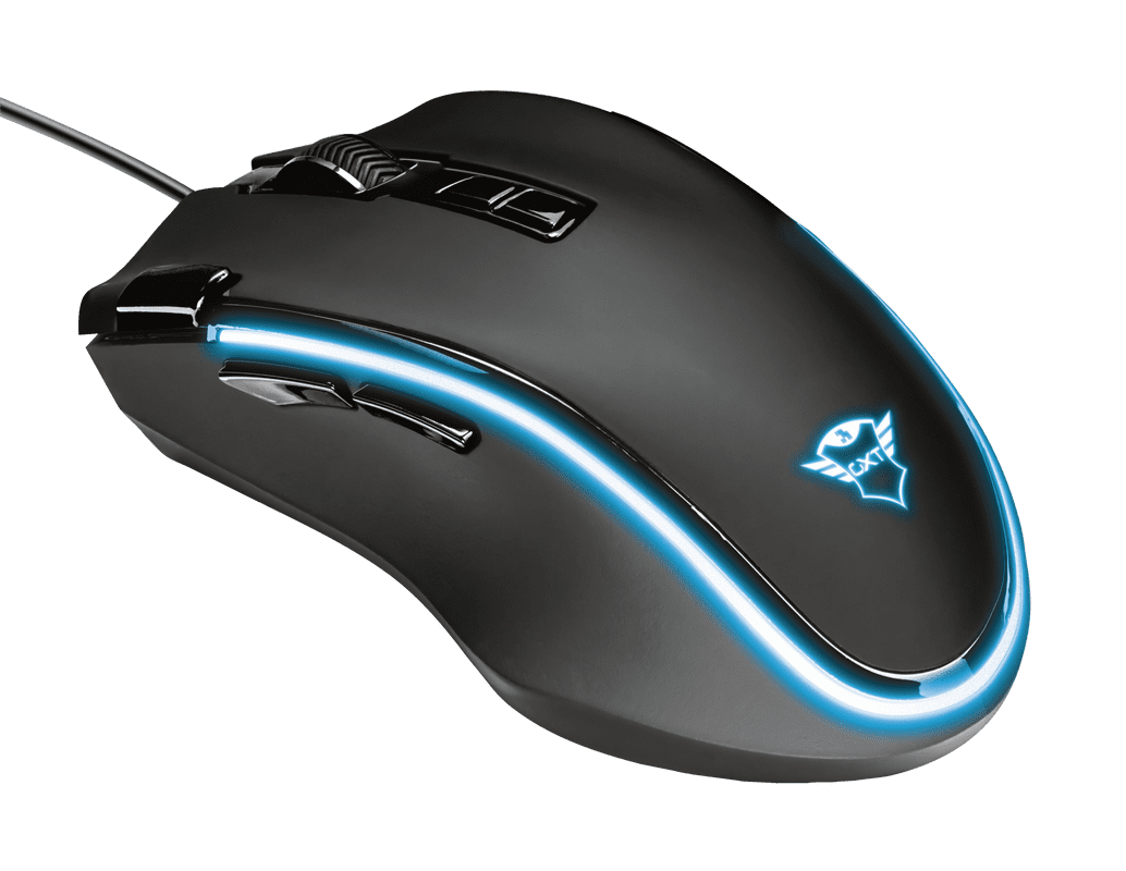 Maus Gaming Trust GXT188 Laban / 100-15.000 DPI / 125-1000Hz / 300 IPS / USB 2.0 / 1.8m / RGB / I zi - Figura 6
