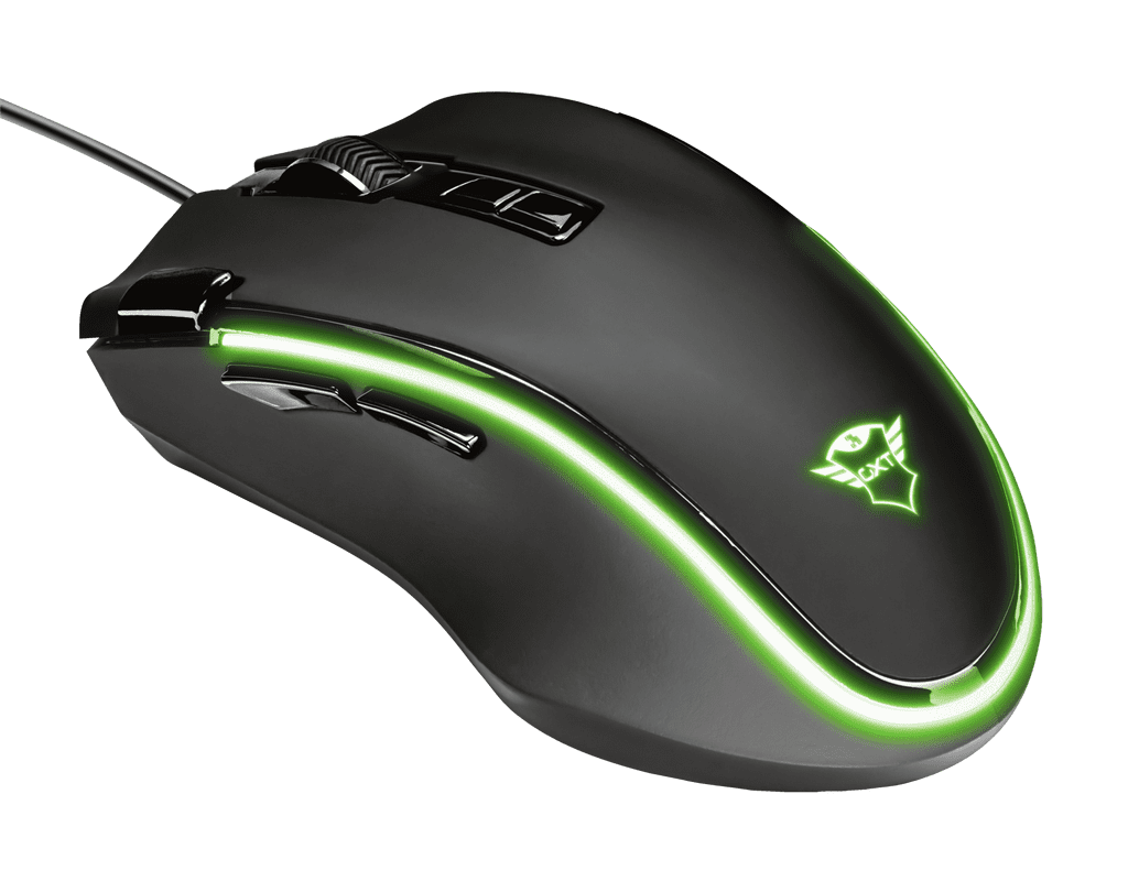Maus Gaming Trust GXT188 Laban / 100-15.000 DPI / 125-1000Hz / 300 IPS / USB 2.0 / 1.8m / RGB / I zi - Figura 7