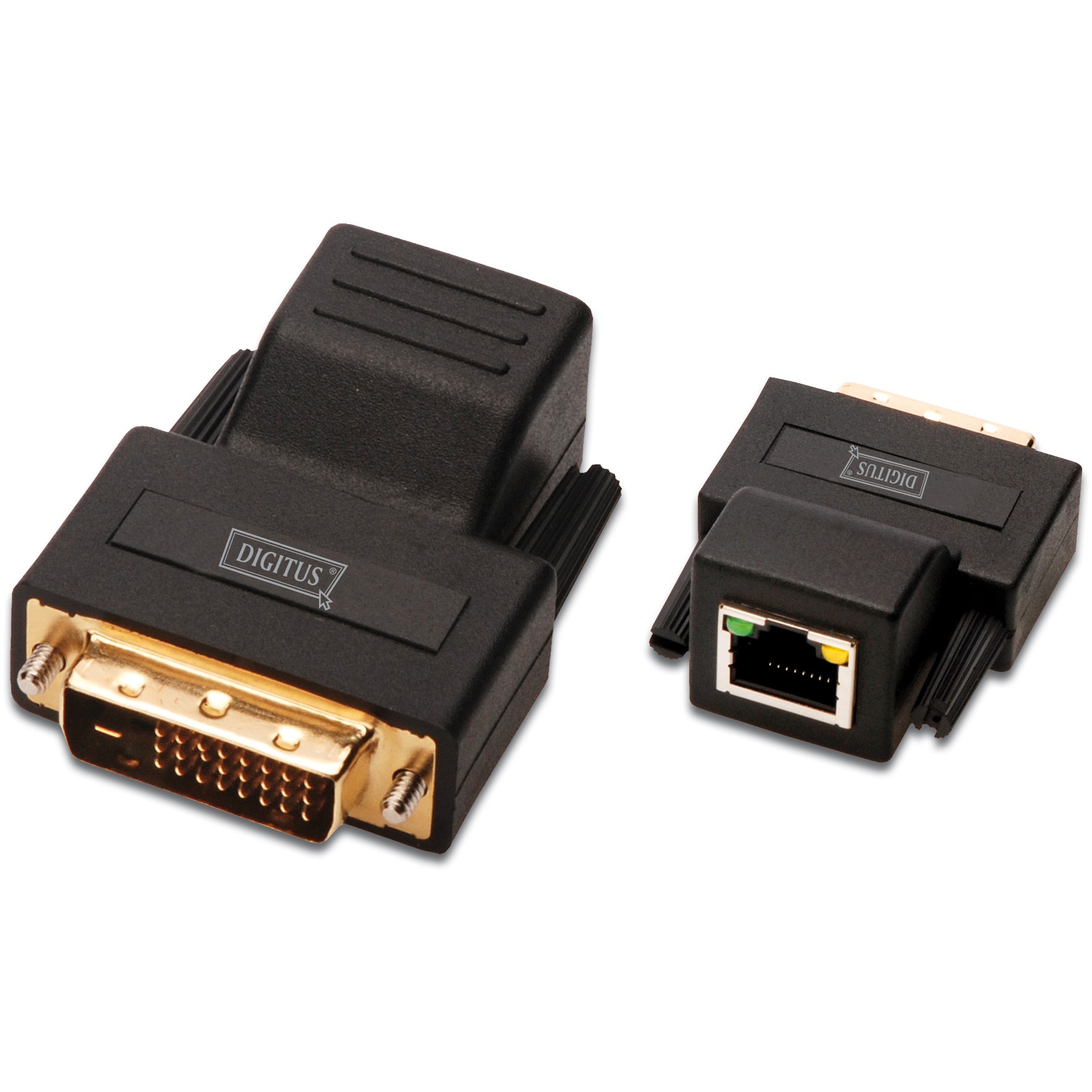 Kabllo DVI Video Extender DIGITUS / mbi Cat5-UTP / deri 70m