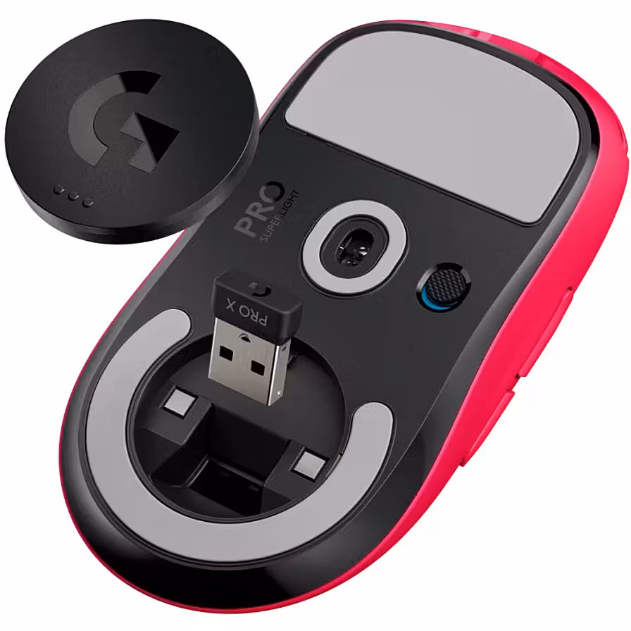 Maus Gaming Logitech G pro X Superlight 2C / 5 Butona / Wireless - Rozë - Figura 2