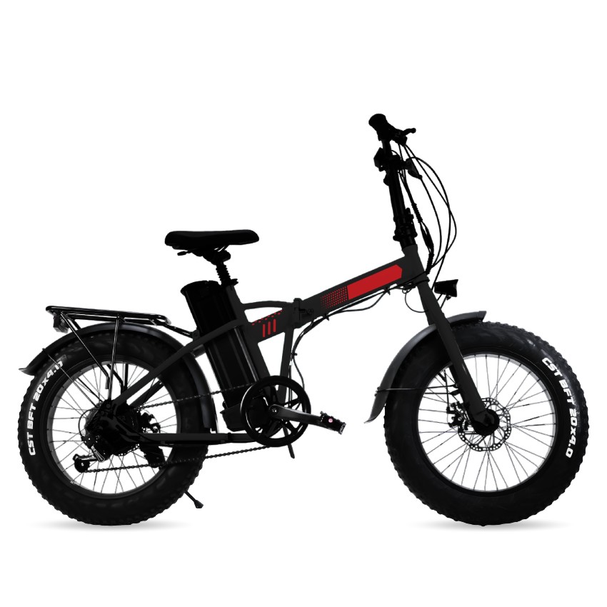 Biçikleta elektrike FC-BIKE 12Ah / Max Speed 25km/h - Zezë/Kuqe