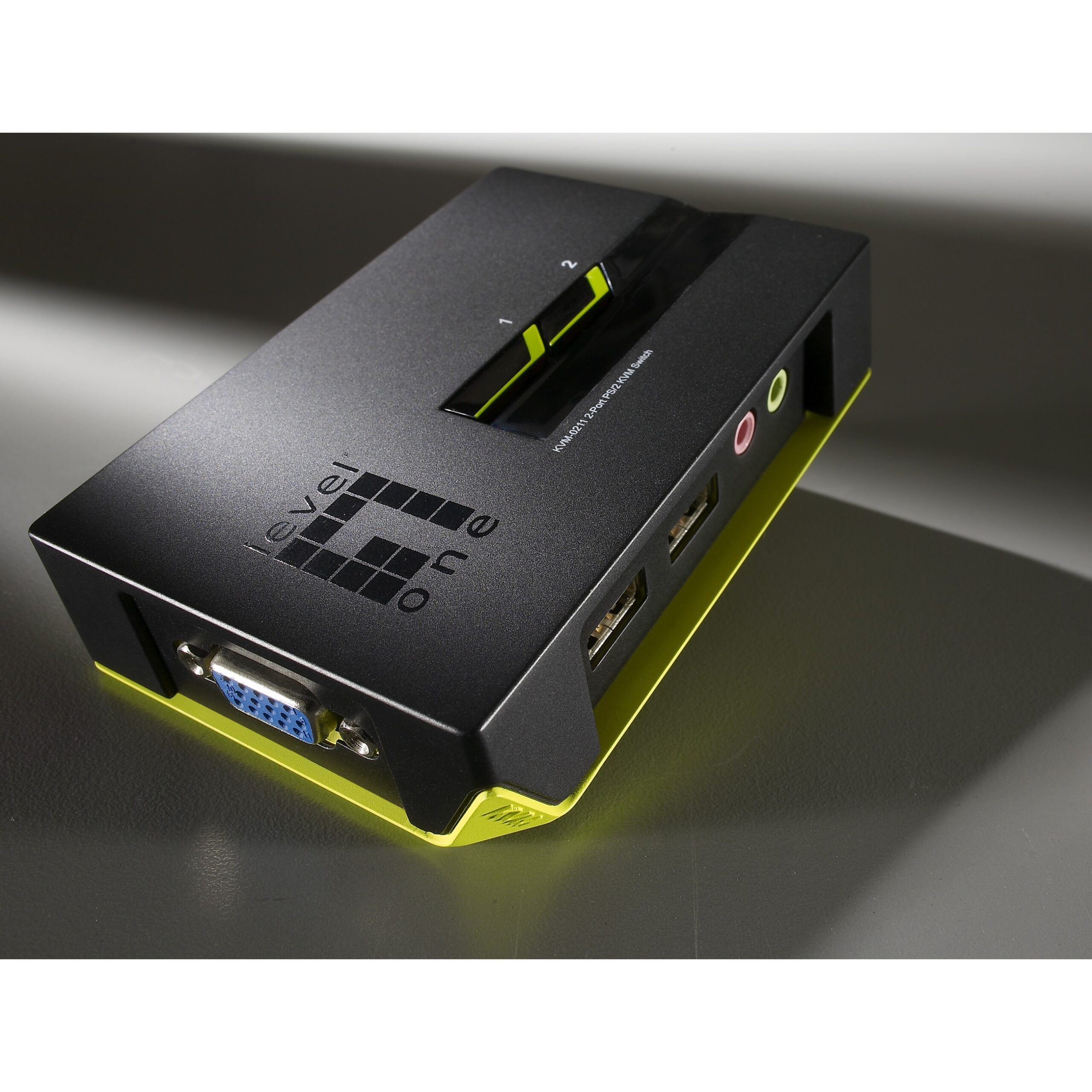 LevelOne KVM Switch / 2-Port USB + Audio - Figura 2
