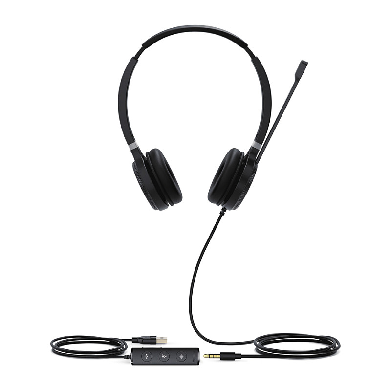 Kufje me Kabllo Yealink UH36 Dual / Microsoft Teams / USB - Zezë - Figura 3