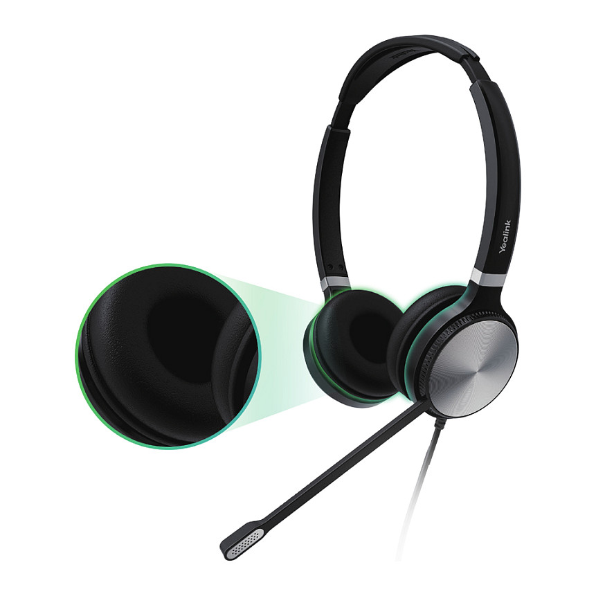 Kufje me Kabllo Yealink UH36 Dual / Microsoft Teams / USB - Zezë - Figura 4