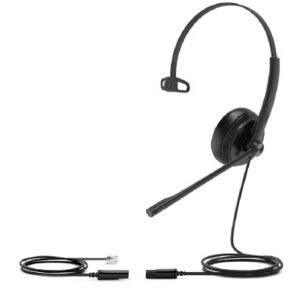 Kufje Yealink YHS34 Mono Headset me kabllo QD në RJ9