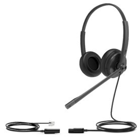 Kufje me Kabllo Yealink YHS34 Lite Dual / QD in RJ12 - Zezë