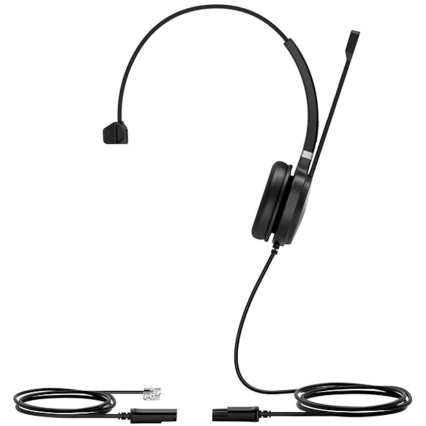 Kufje me Kabllo Yealink YHS36 Mono / QD in RJ13 - Zezë - Figura 2