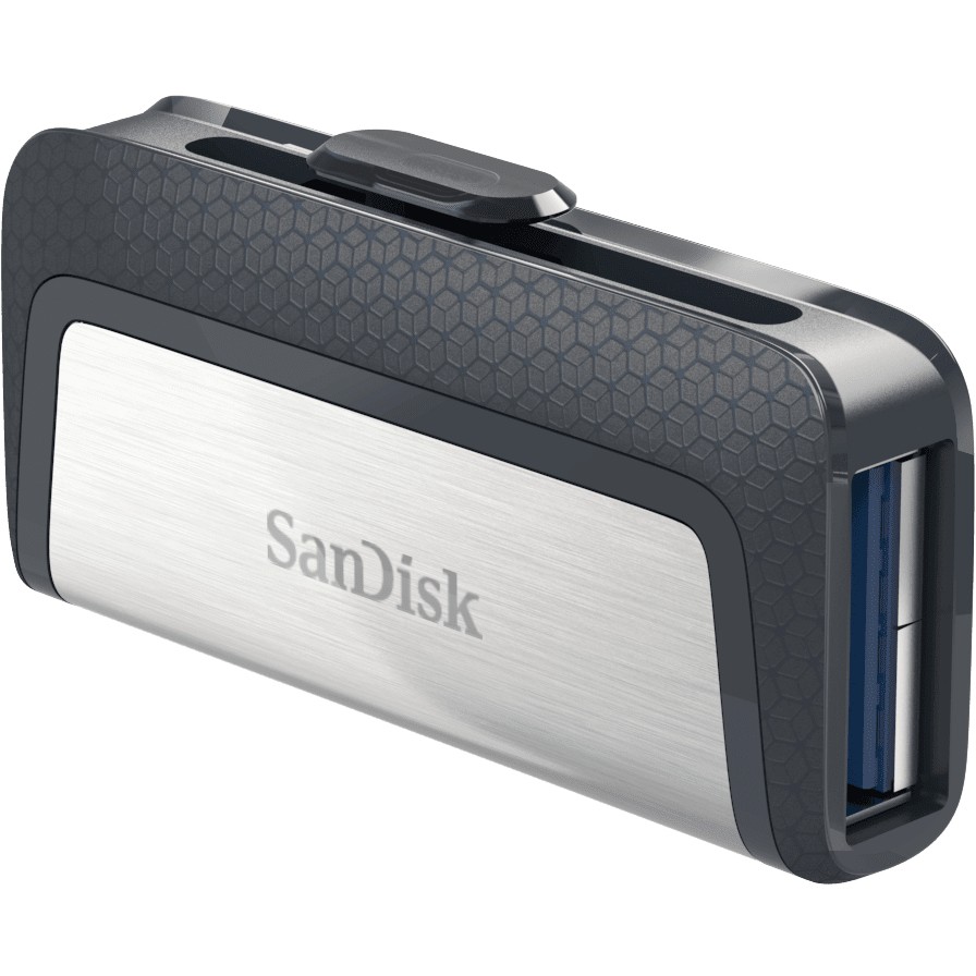 USB Flash Drive STICK 256GB USB 3.1 SanDisk Ultra Dual Drive Type-A/Type-C - e zezë dhe hiri - Figura 5