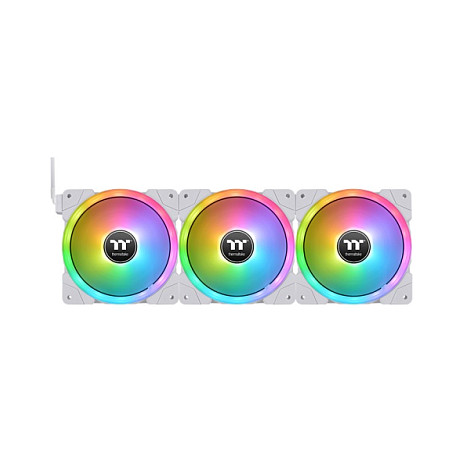 Ftohës për Kasë 120mm Thermaltake SWAFAN EX12 RGB TT Premium Edition / 3-Pack – Bardhë - Figura 4