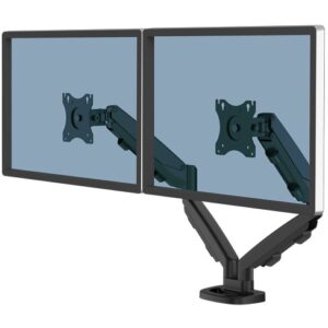 Mbajtëse për Monitor Fellowes EPPA Double Monitor Arm Black
