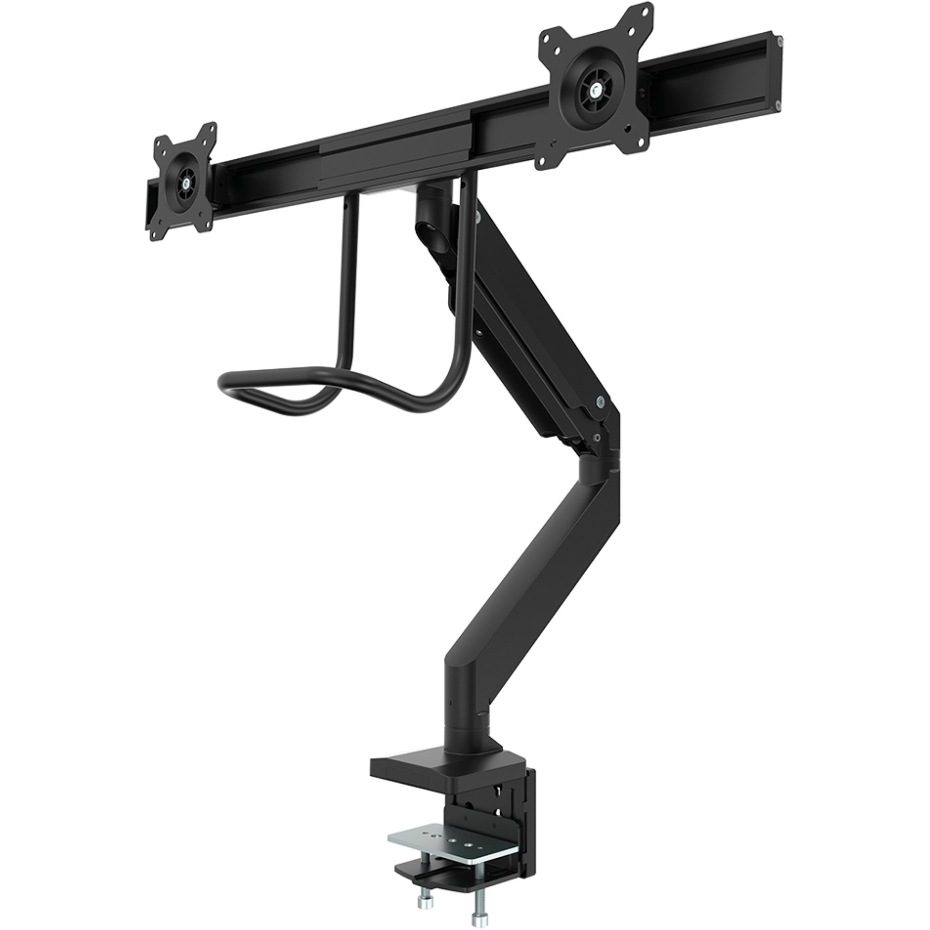 Mbajtëse për Monitor Fellowes EPPA CROSSBAR Monitor Arm Double Black - Figura 2