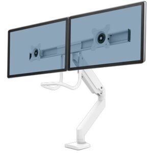 Mbajtëse për Monitor Fellowes EPPA CROSSBAR monitor arm double white