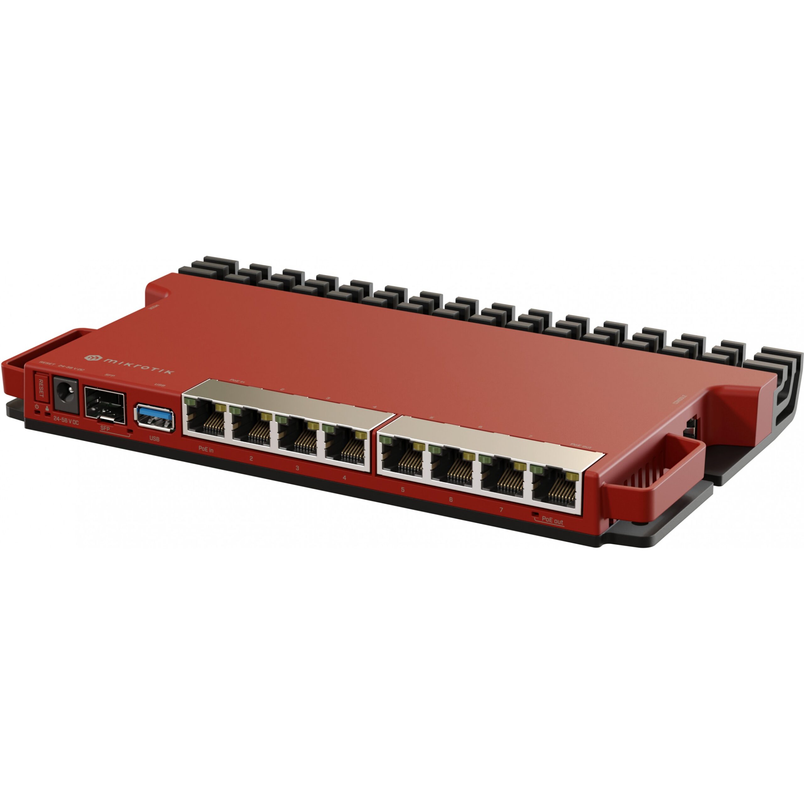 MikroTik L009UiGS-RM Router Gigabit me 8x RJ45, 1x SFP 2.5G, PoE dhe Rackmount - Figura 3