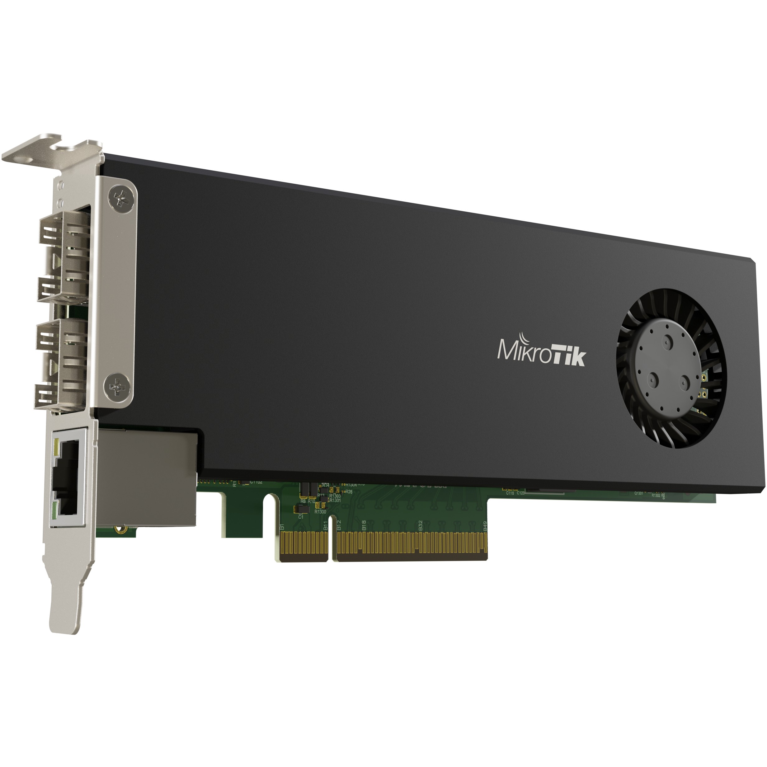 MikroTik CCR2004-1G-2XS-PCIe Smart PCIe Router me 2x 25G SFP28