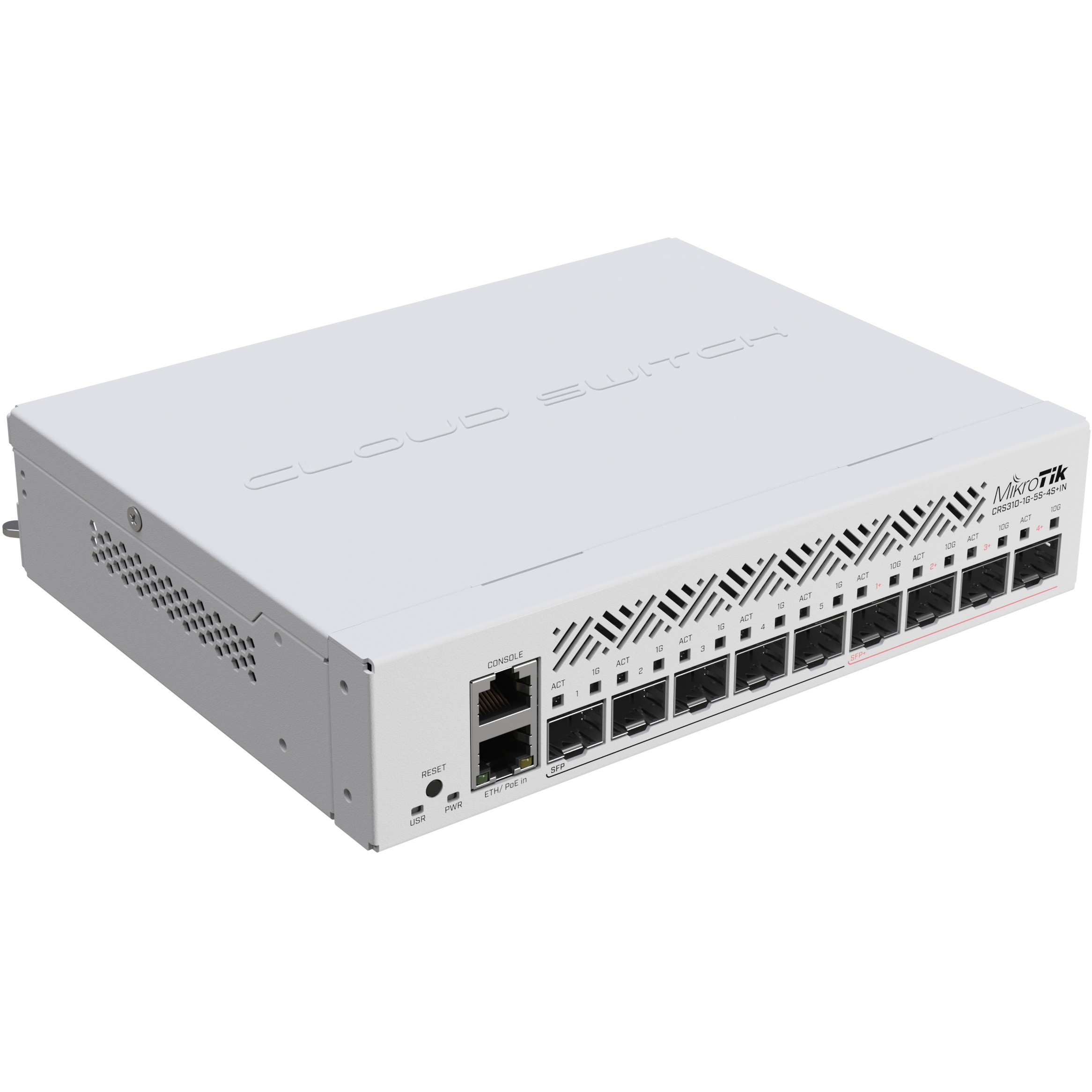MikroTik CRS310-1G-5S-4S+IN Cloud Router Switch 10-Port SFP+ Managed Switch Rackmount - Figura 3