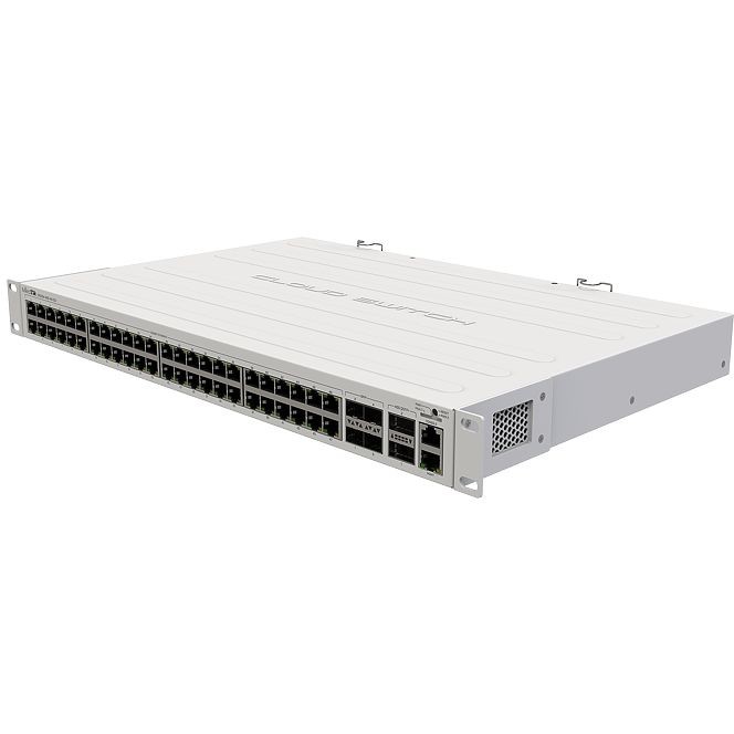 Switch 48P+4+2 Mikrotik CRS354-48G-4S+2Q+RM SFP+ QSFP+ RM