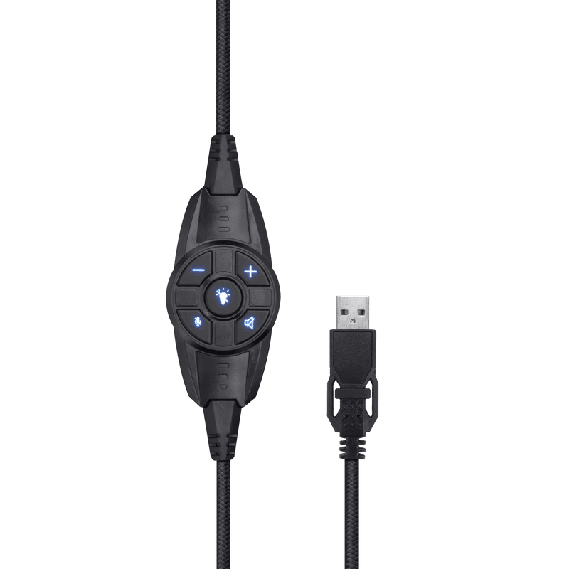 Kufje Gaming Trust GXT450 / Blizz 7.1 / RGB / USB / Audio Jack / E zezë - Figura 5