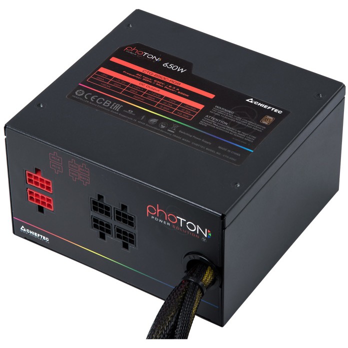 Furnizues Energjie PSU 650W Chieftec Photon Serie CTG-650C-RGB - Figura 4