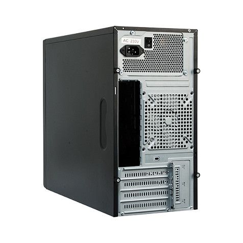Kasë Mini Chieftec Mesh Serie XT-01B-350GPB / 350W - Zezë - Figura 3