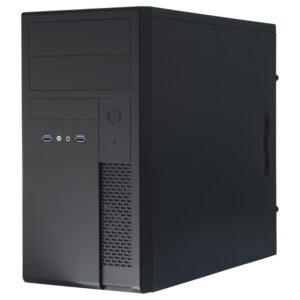 Kasë Mini Chieftec Mesh Serie XT-01B-350GPB / 350W - Zezë