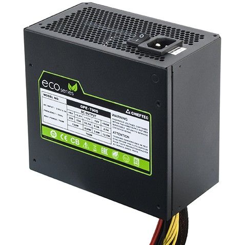 Furnizues Energjie PSU 500W Chieftec ECO Serie GPE-500S - Zezë - Figura 3