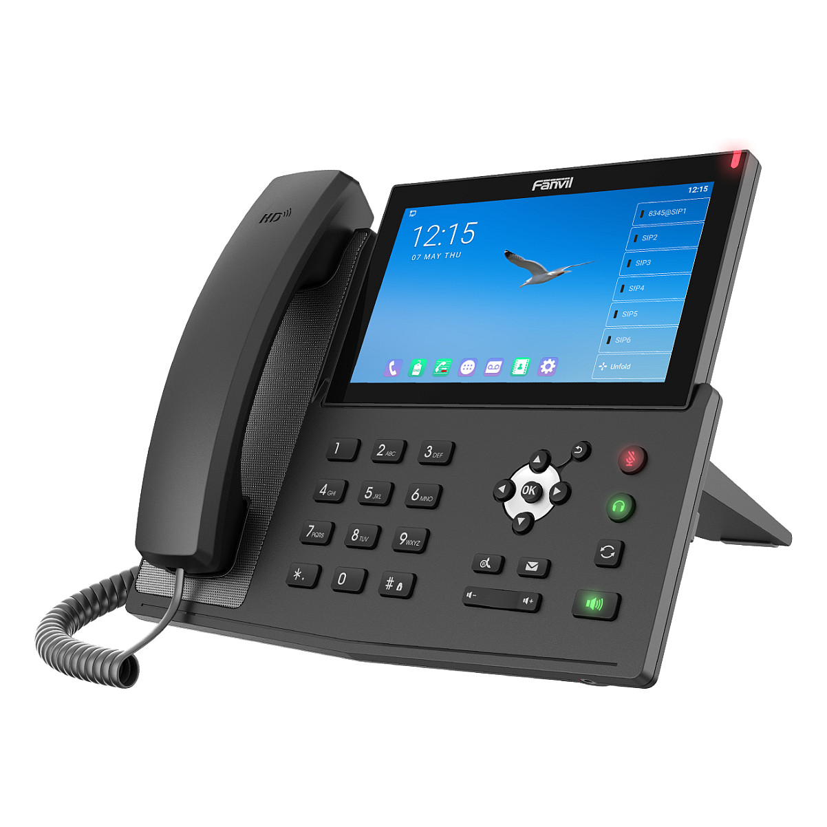 Telefon VoIP Fanvil X7A V2 - Zezë - Figura 2