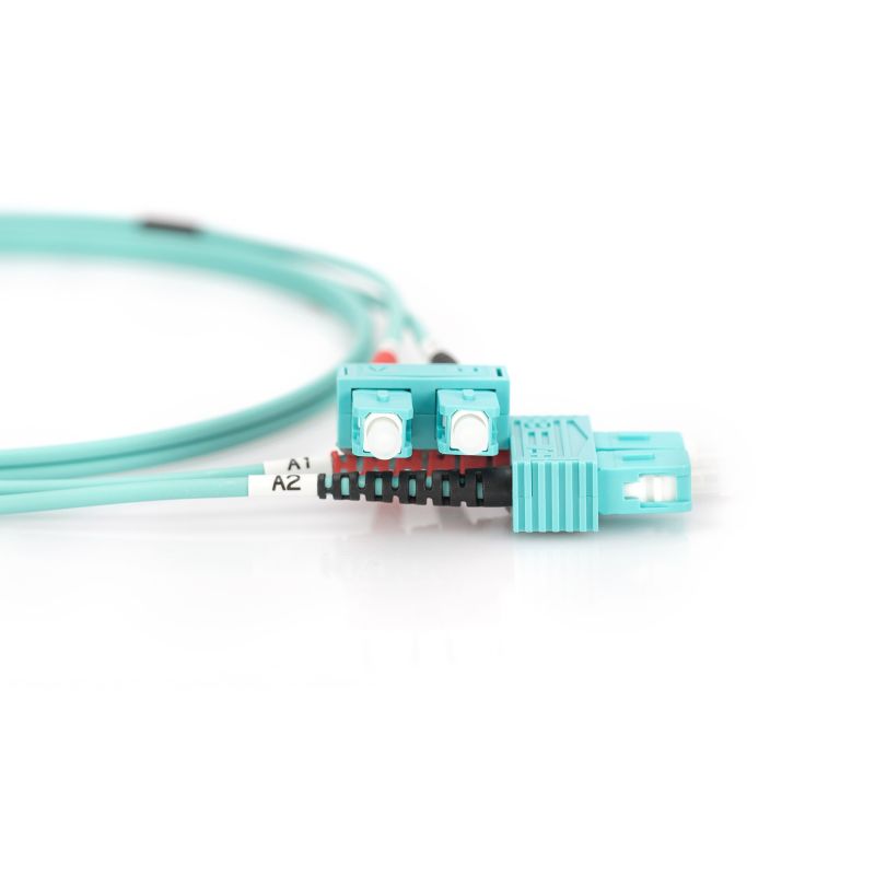 Kabllo për Rrjet DIGITUS LWL Patch SC–SC 3.00m Multimode Duplex OM3 - Figura 2